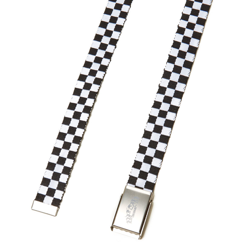 CCS Silver Kickflip Buckle Belt - Checkerboard