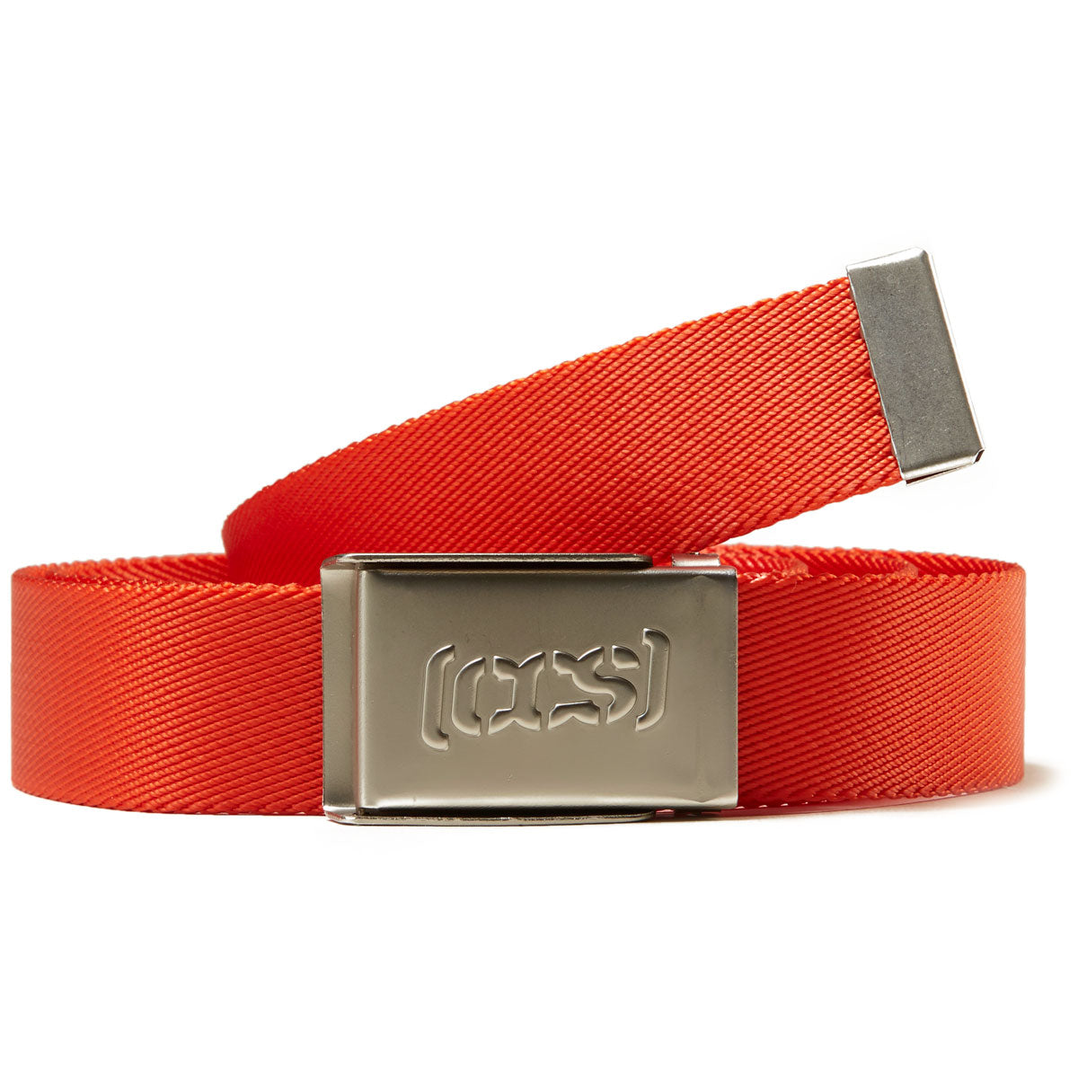 CCS Silver Logo Buckle Belt - Orange image 1