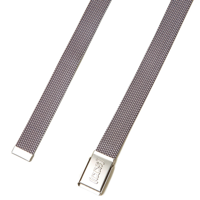 CCS Silver Logo Buckle Belt - Polka Dot