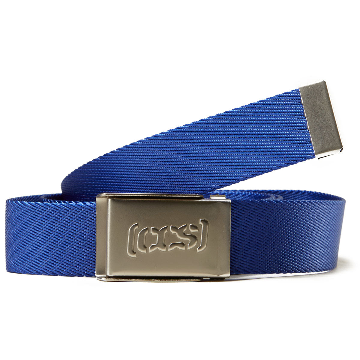 CCS Silver Logo Buckle Belt - Royal Blue image 1