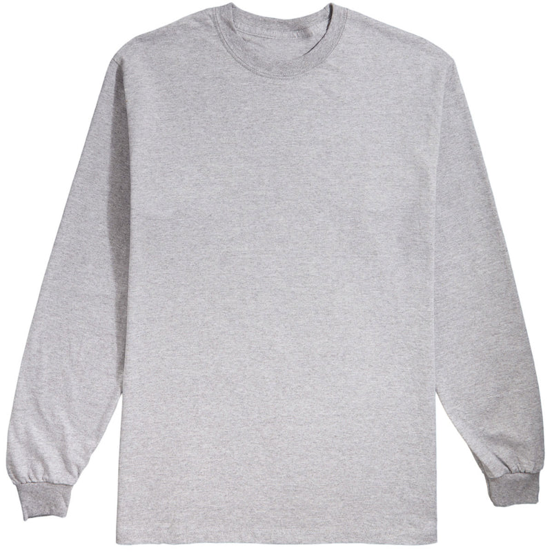 DALL-E AI Generated Long Sleeve T-Shirt  - Heather Grey - SM