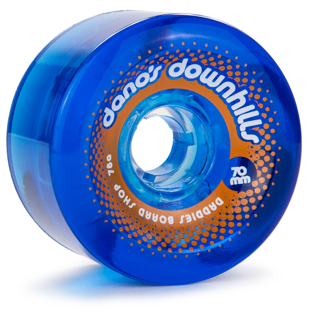 Dano's Downhills Longboard Wheels 70mm - 78a Blue image 1