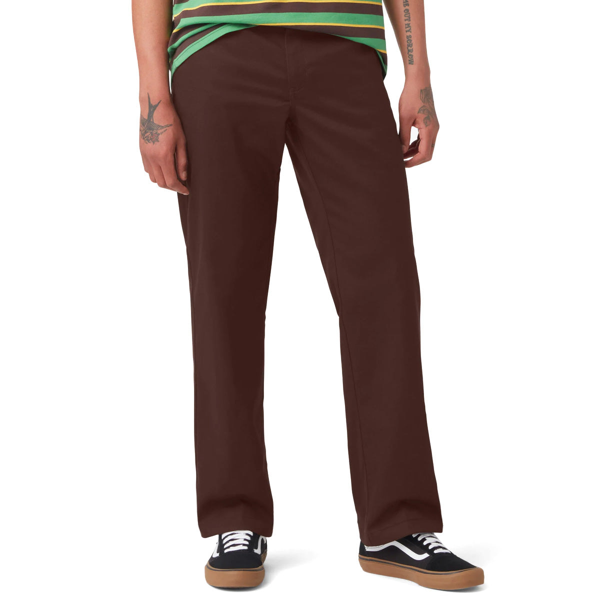 Dickies Vincent Alvarez Balam Regular Fit Pants - Chocolate Brown image 1