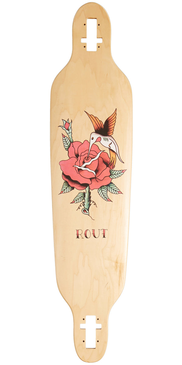 Rout Flash Drop-Thru Longboard Deck