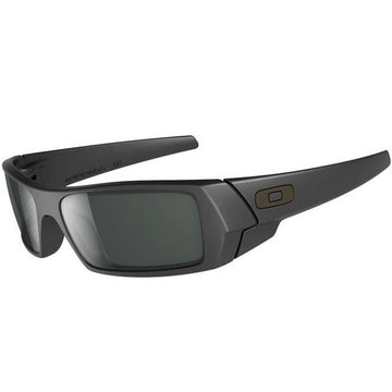 Oakley Gascan Sunglasses - Matte Black/Grey Lens