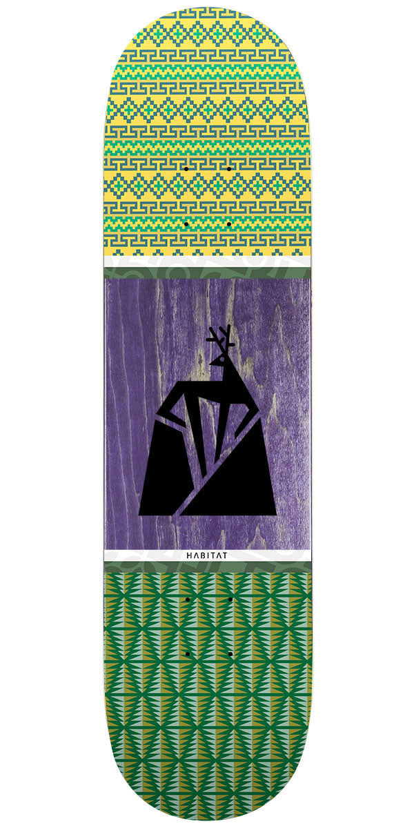Habitat Quartus Deer Skateboard Deck - 8.375