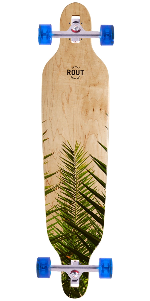 Rout Palms Drop-Thru Longboard Complete image 1