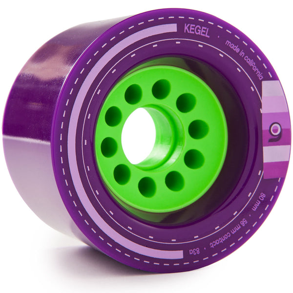 Orangatang Kegel 83a Longboard Wheels - Purple - 80mm – CCS