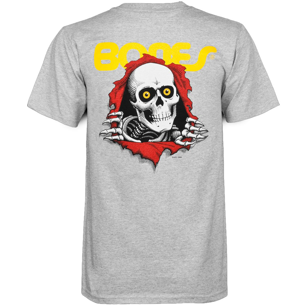 Powell-Peralta Ripper T-Shirt-Gray-MD image 1