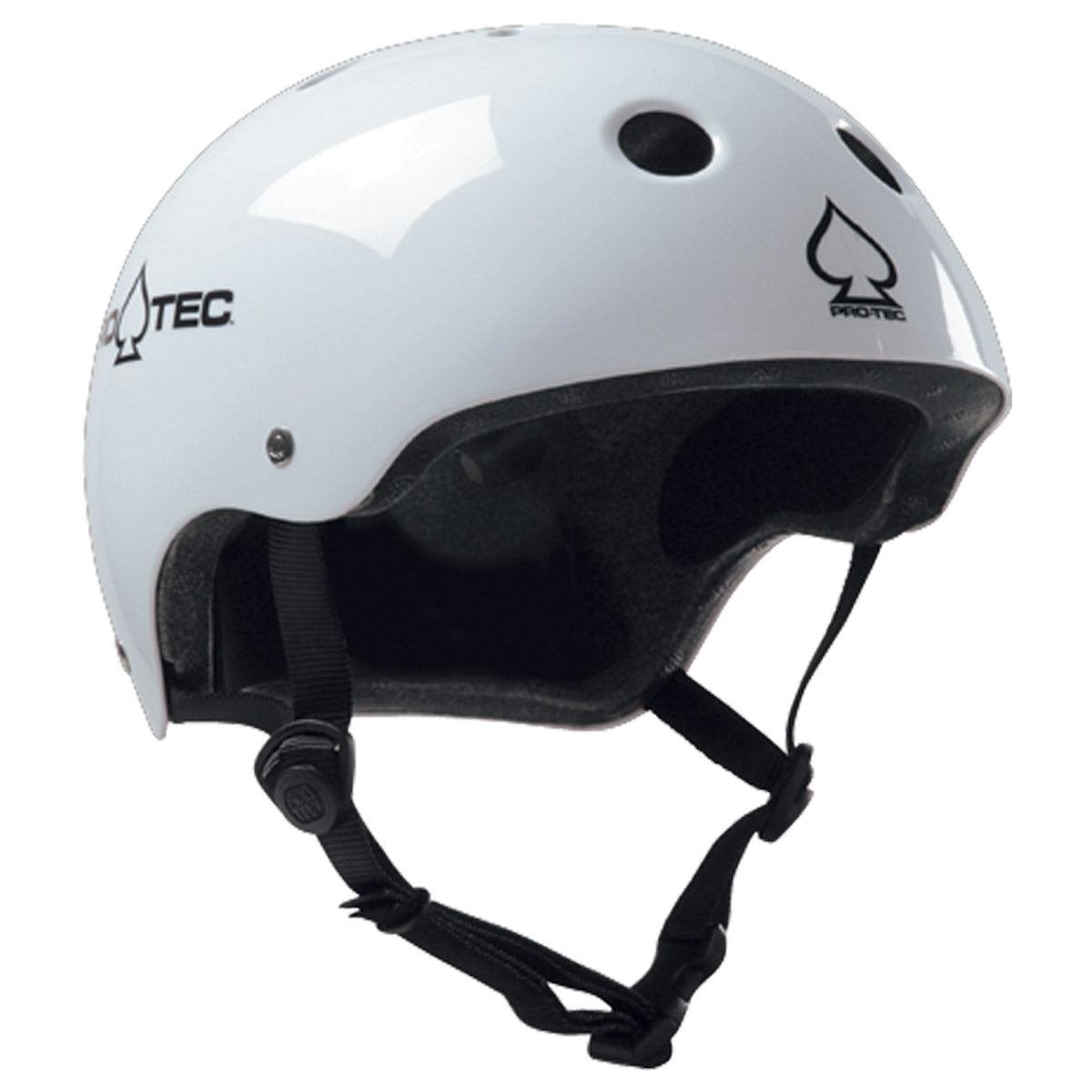 Pro-Tec Classic Certified Helmet - Gloss White image 1