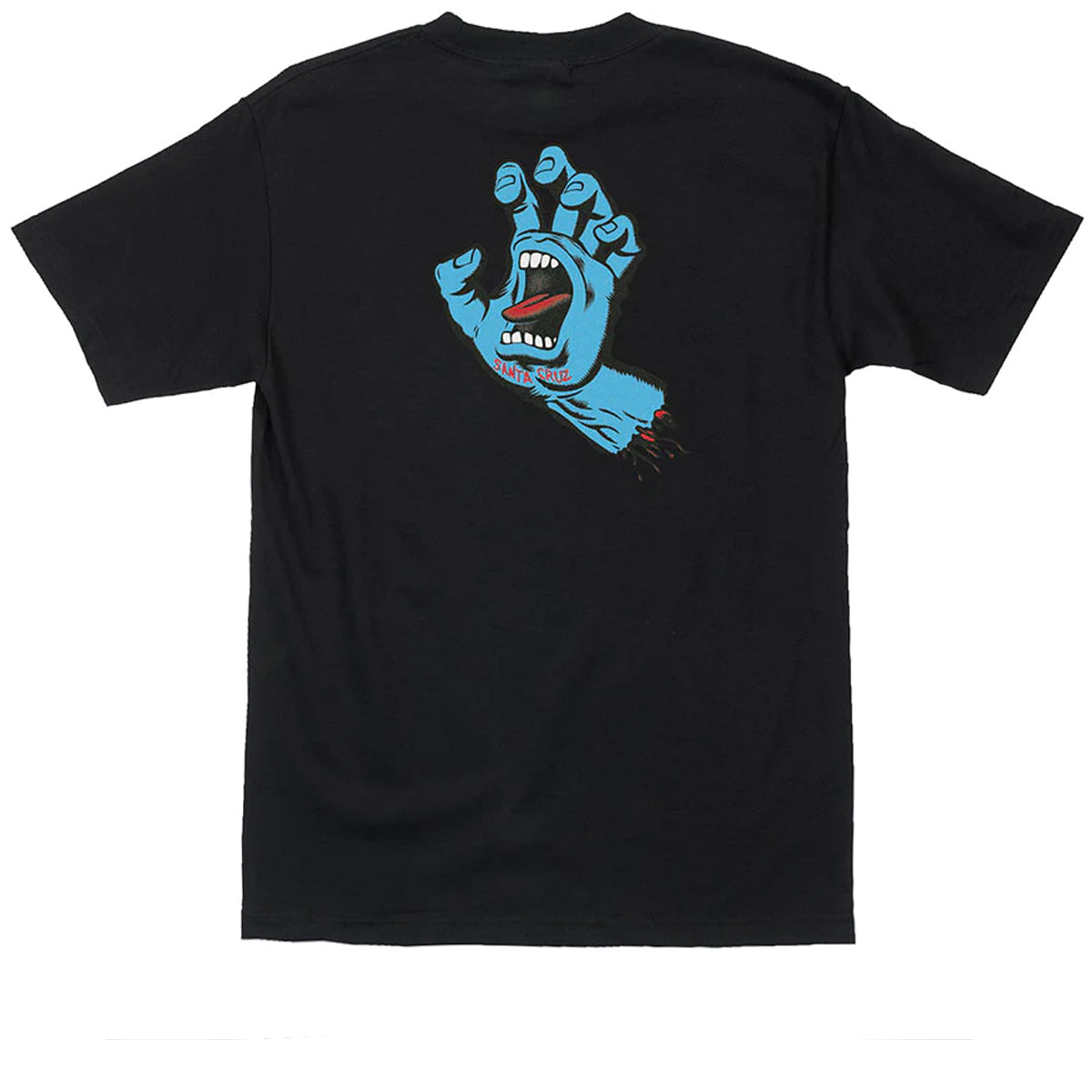 Santa Cruz Screaming Hand T-Shirt - Black image 1