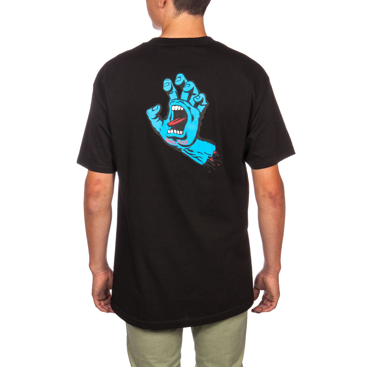 Santa Cruz Screaming Hand T-Shirt - Black image 3