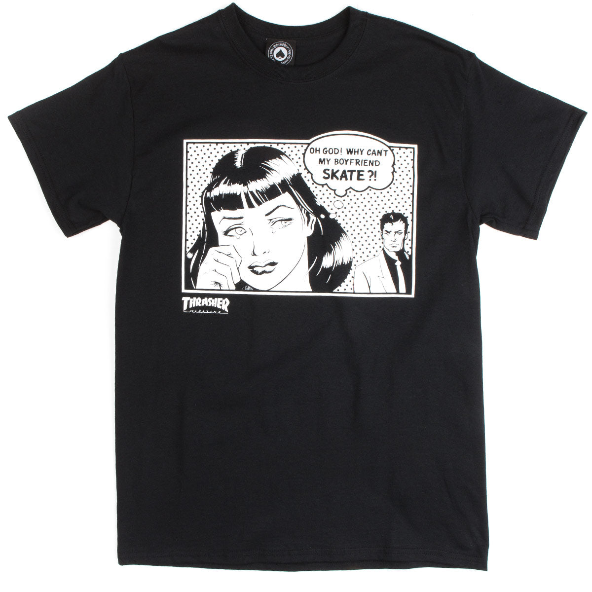Thrasher Boyfriend T-Shirt - White – CCS