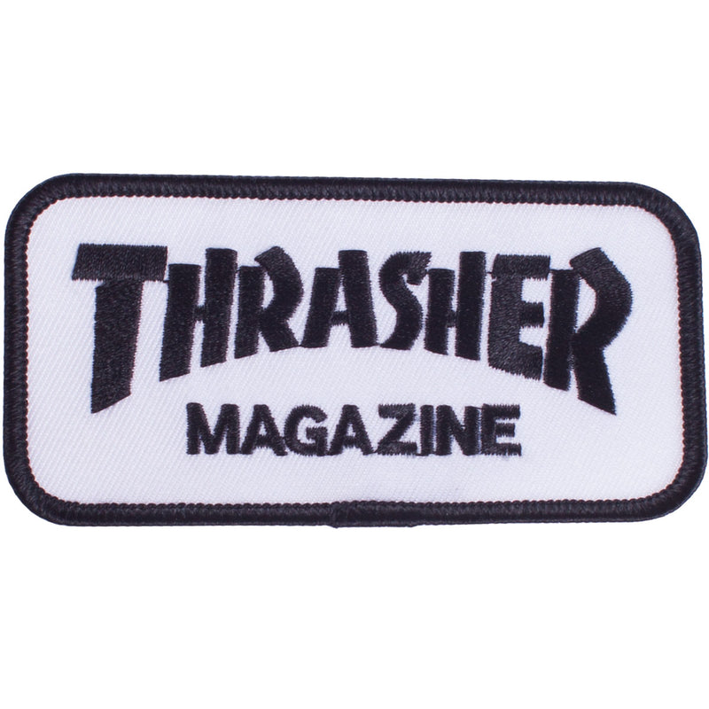 Thrasher Logo Patch - White