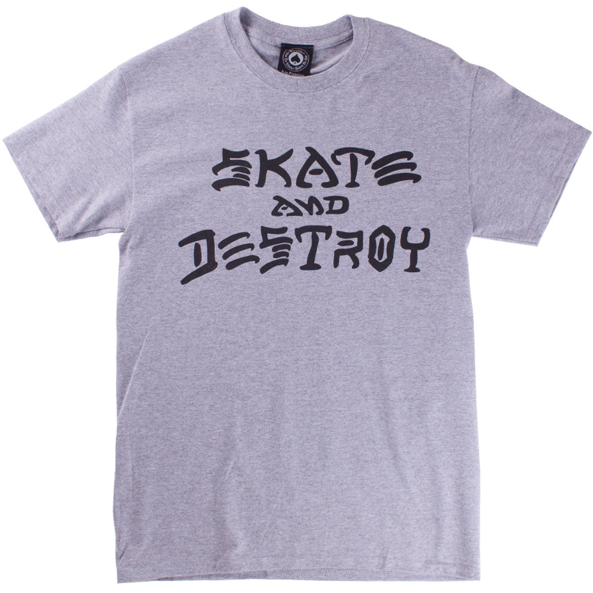 Thrasher Skate And Destroy T-Shirt - Grey image 1