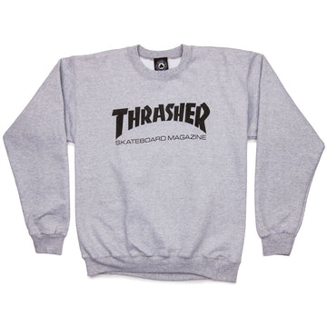 Thrasher Skate Mag Crew Sweatshirt - Grey