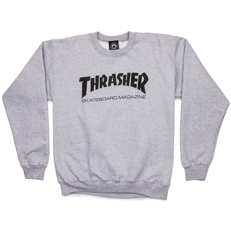 Thrasher Skate Mag Crew Sweatshirt - Grey