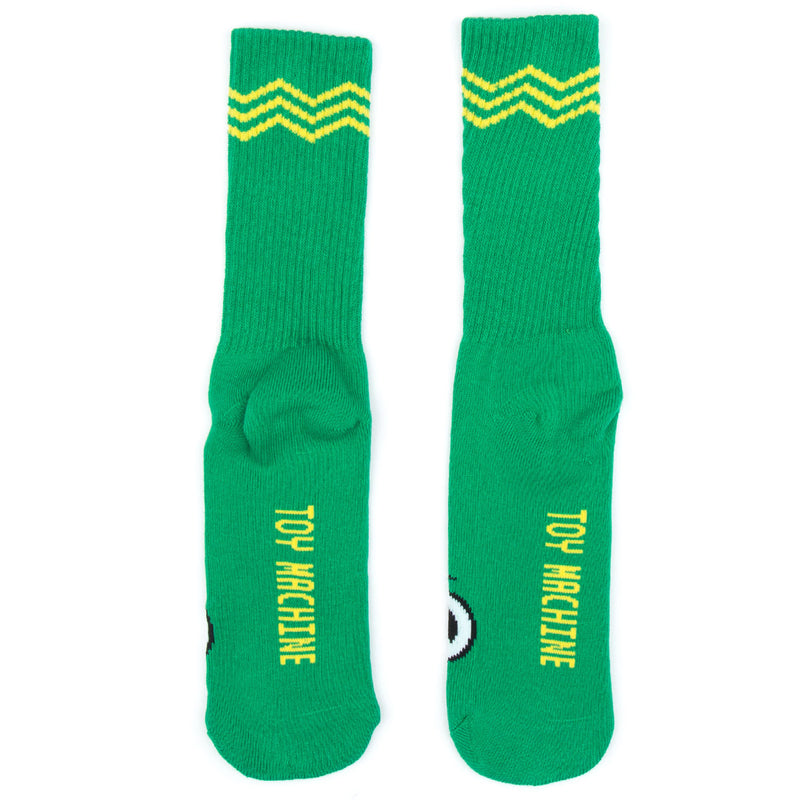 Toy Machine Turtle Boy Socks - Green
